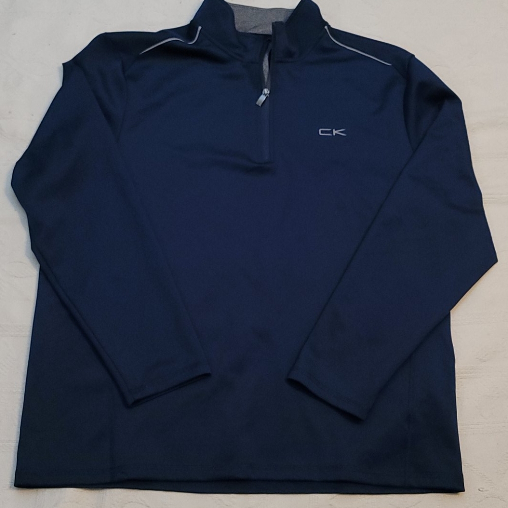 Calvin Klein Pullover Navy Polyester Spandex - image 6